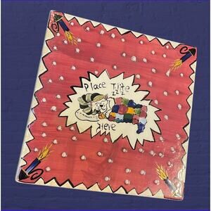 Blue Sky Clayworks Heather Goldminc Sleeping Dog Cat Replacement Tea Light Base